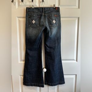 7 for all mankind dojo wide leg jeans